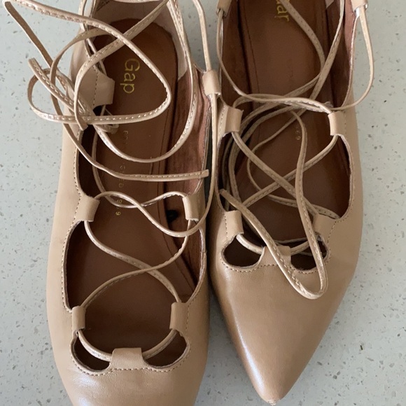 Nude Ballet Flats - Picture 2 of 4